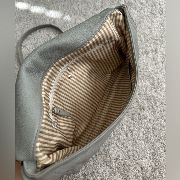 Kate Spade New York - Pebbled Grey Crossbody Bag - Picture 6 of 16